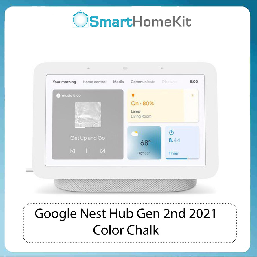 Màn Hình Thông Minh Google Nest Hub Gen 2 (Model 2021) - Hàng Nhập Khẩu