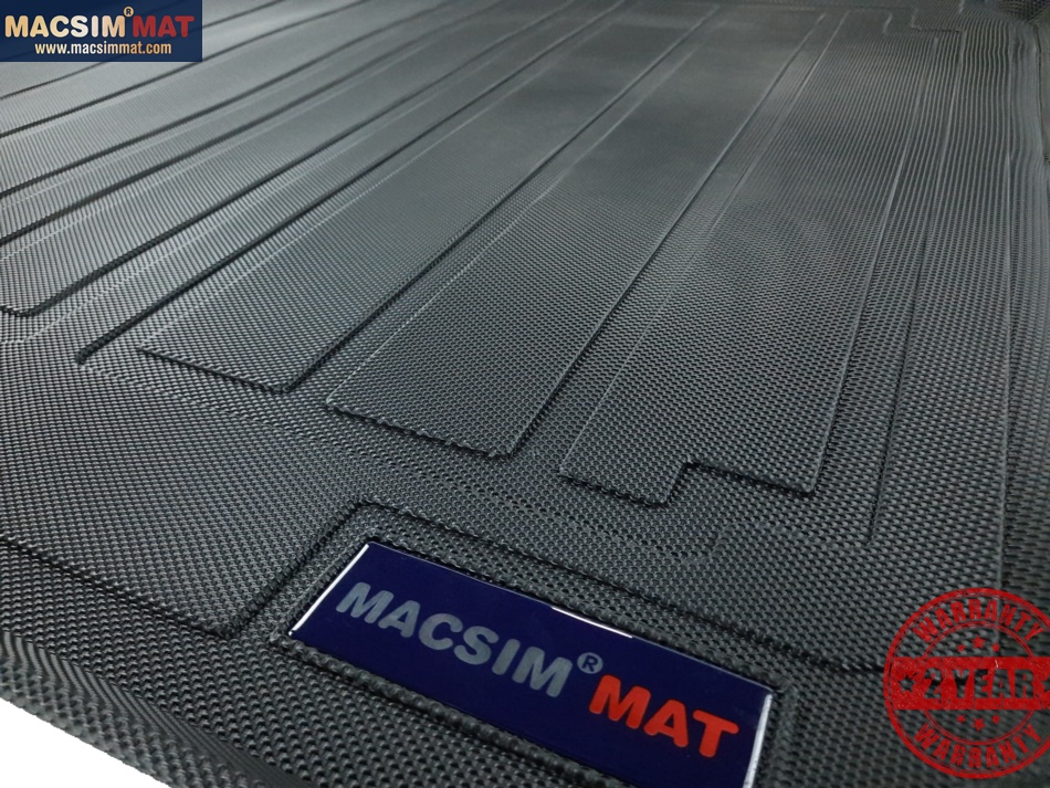 Thảm lót cốp xe ô tô LANDROVER RANGE ROVER nhãn hiệu Macsim chất liệu TPV cao cấp màu đen