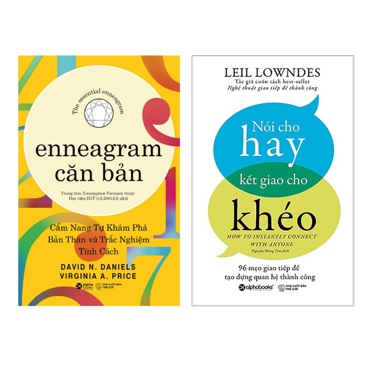 Combo Khám Phá: Enneagram Căn Bản + Nói Cho Hay Kết Giao Cho Khéo