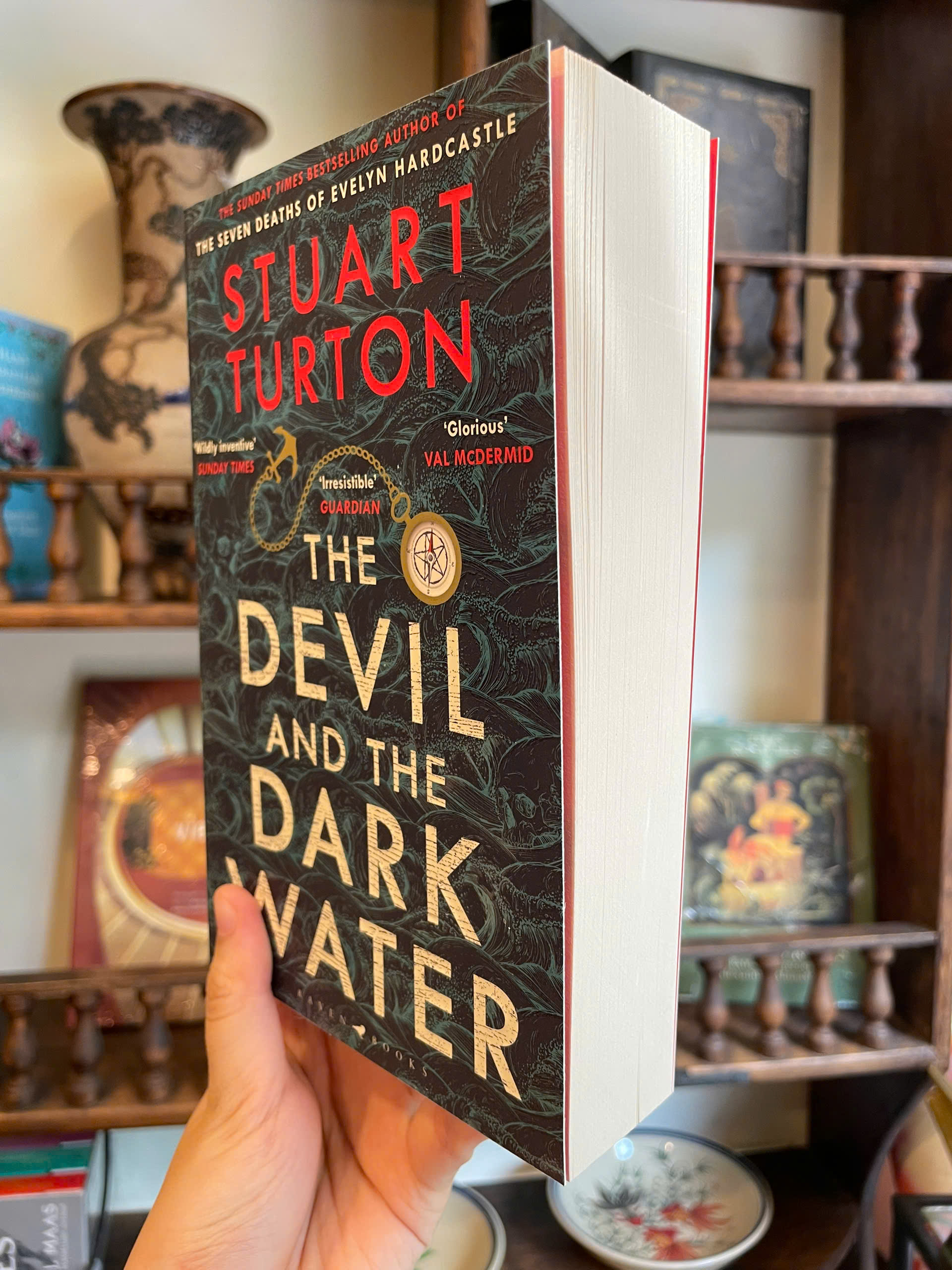 Sách - The Devil and the Dark Water by Stuart Turton - Mystery/Historical Fiction book in English