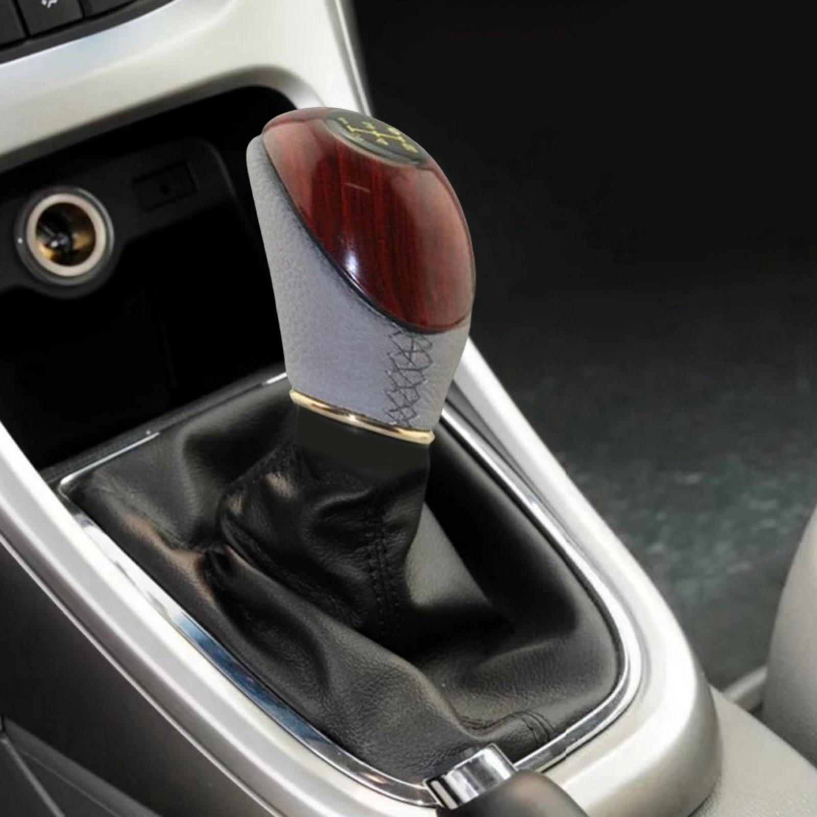 2Pcs Manual Gear Shifter Knob shifting Knob 5 Speed Replace