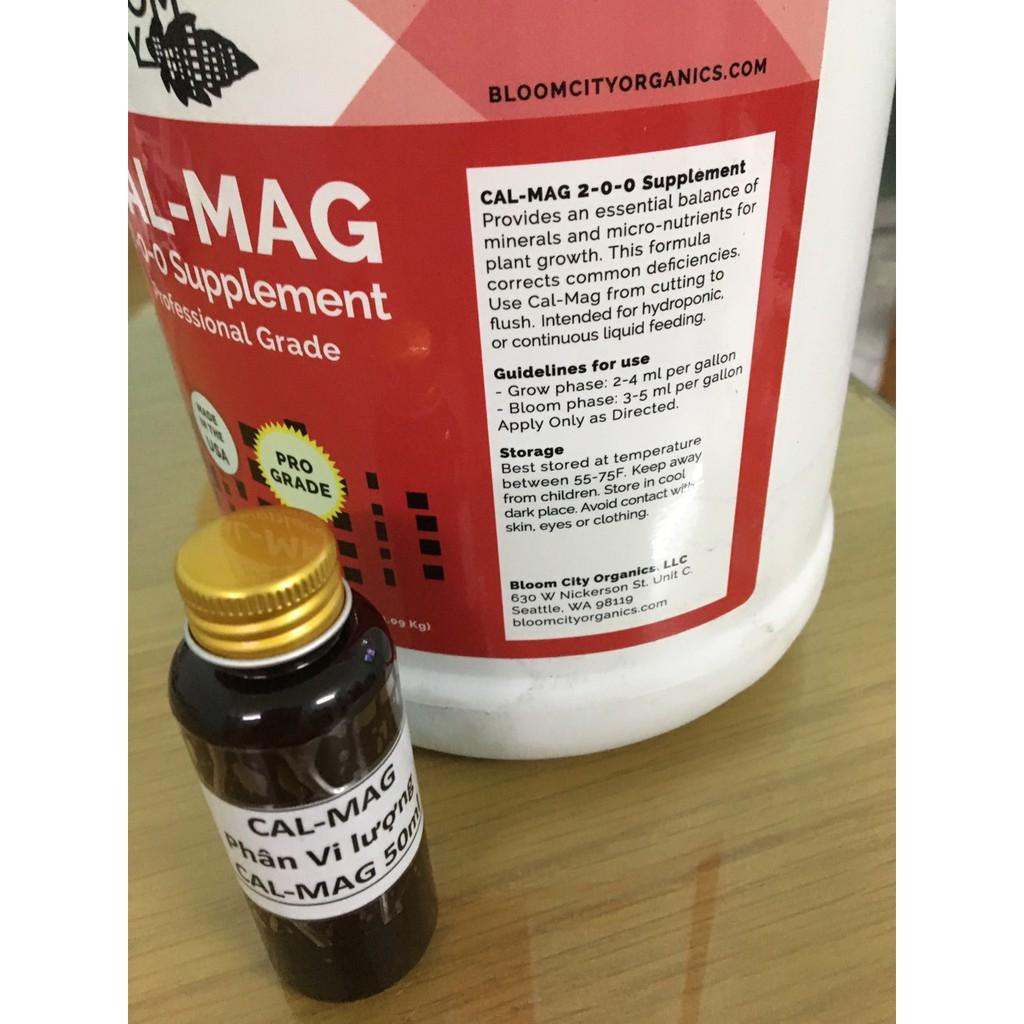 Phân bón vi lượng canxi magie lọ 50ml hàng nhập khẩu