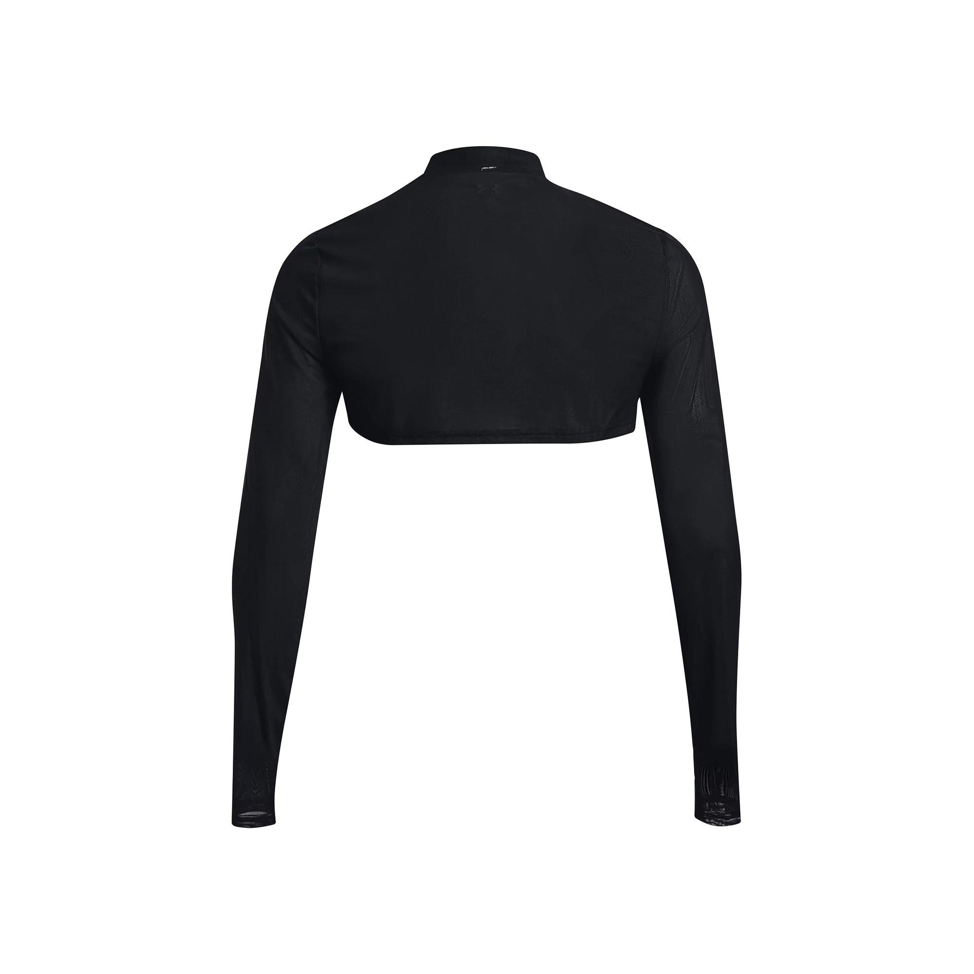 Áo thun tay dài thể thao nữ Under Armour Mesh Crop Mock - 1365997