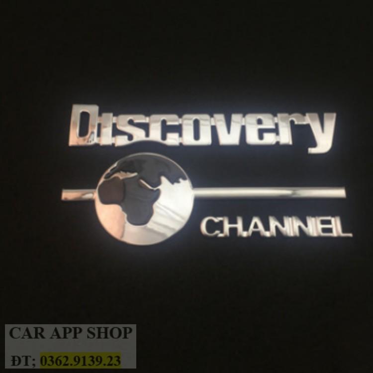 Logo Kim Loại Chữ Nổi DISCOVERY Làm Từ Kim Loại Tốt Độ Bền Cao, Kiểu Dáng Độc Đáo, Cá Tính