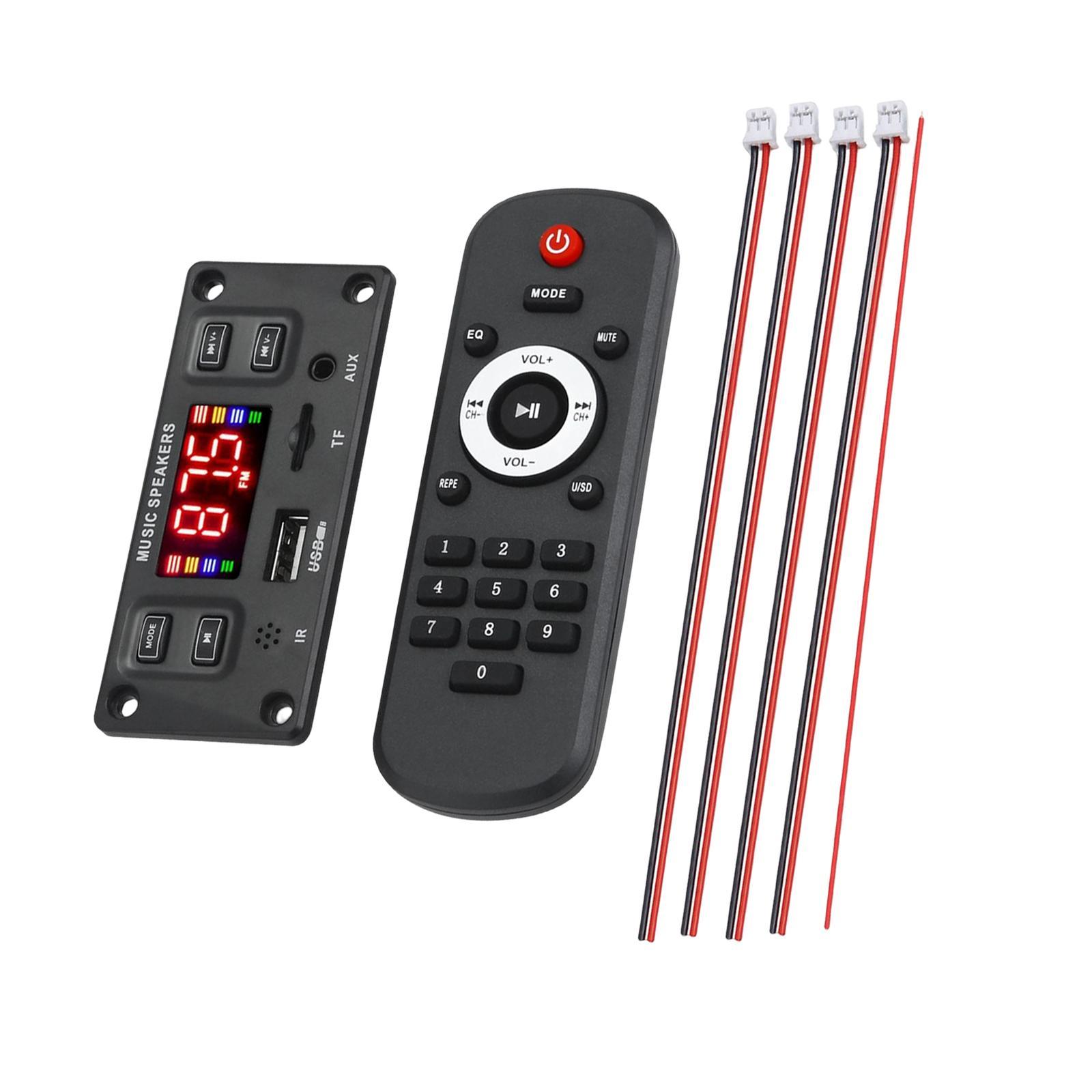 BT MP3 Player Decoding Board 12V Call Recording MP3 WMA WAV Ape MP3 Board