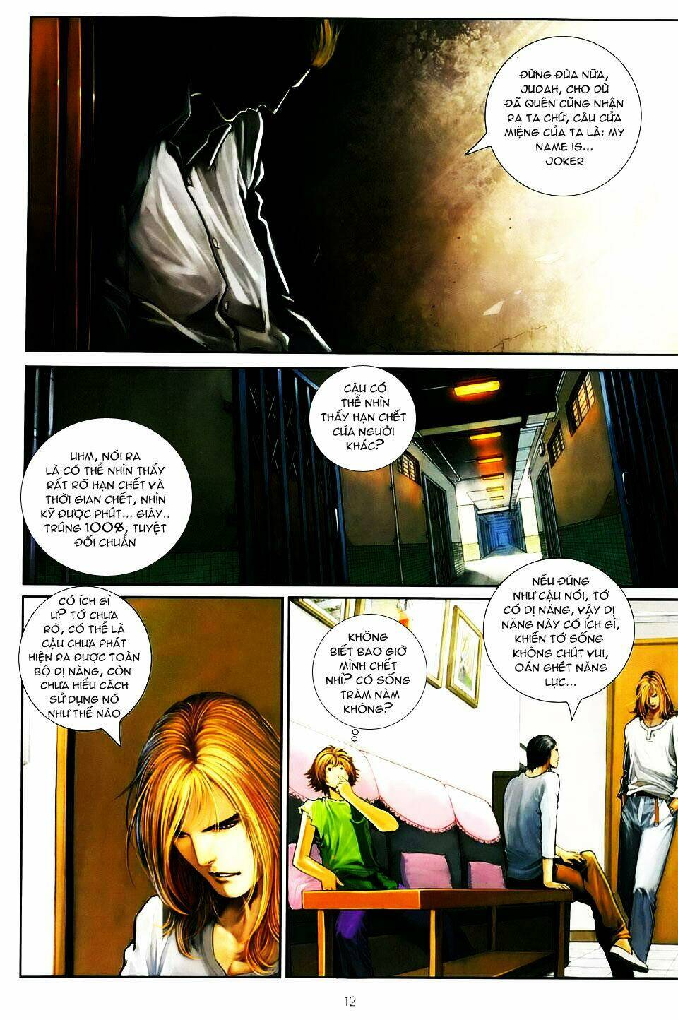 thần chi lĩnh vực chapter 9 12