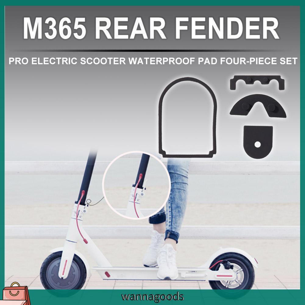 Set 4 Miếng Đệm Chống Thấm Nước Cho Xe Điện M365 Pro