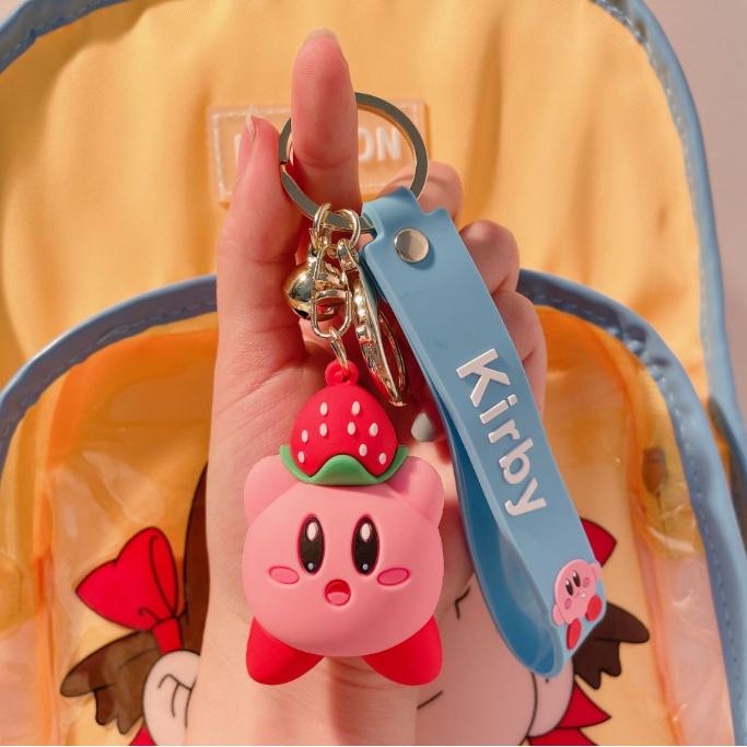 Móc khóa anime Ngôi Sao Kirby siêu dễ thương PVC loại tốt