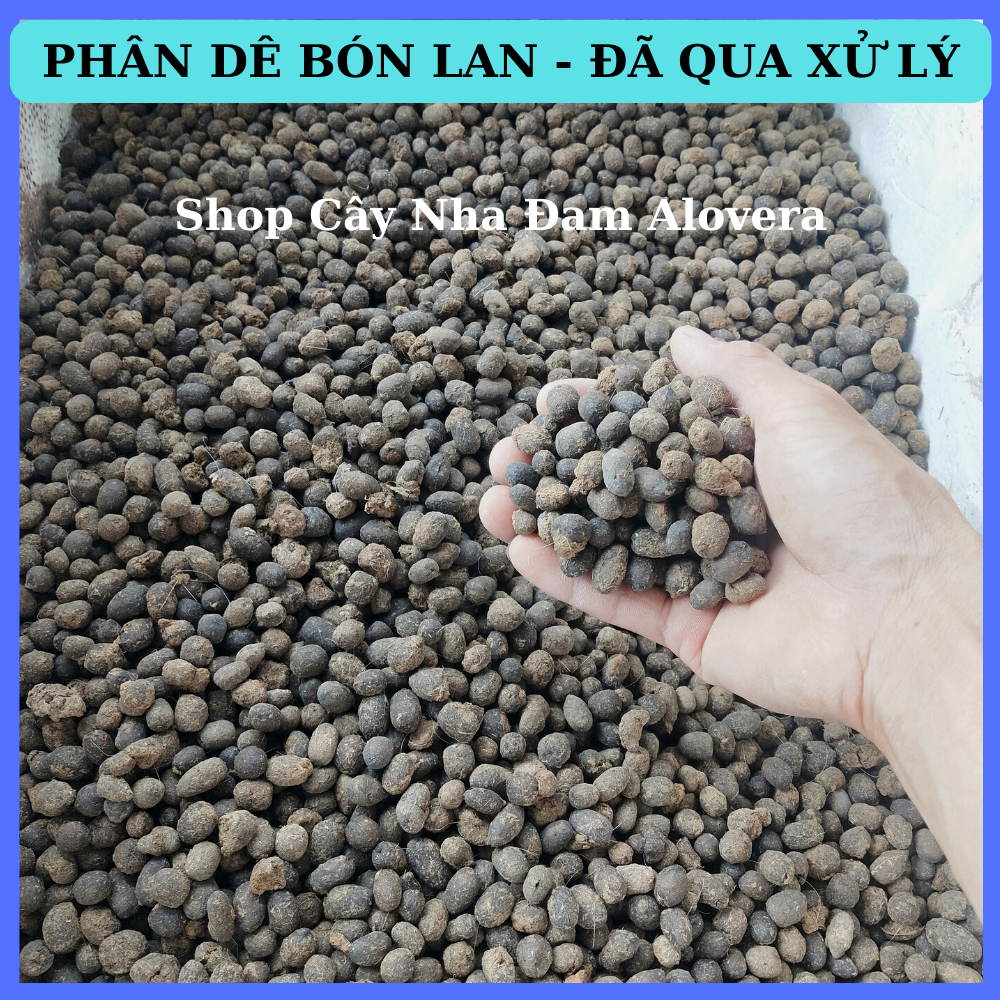 Phân Dê Đã Qua Xử Lý Sạch Mầm Bệnh 500Gram, Chuyên Hoa Lan, Rau Sạch, Cây Kiểng