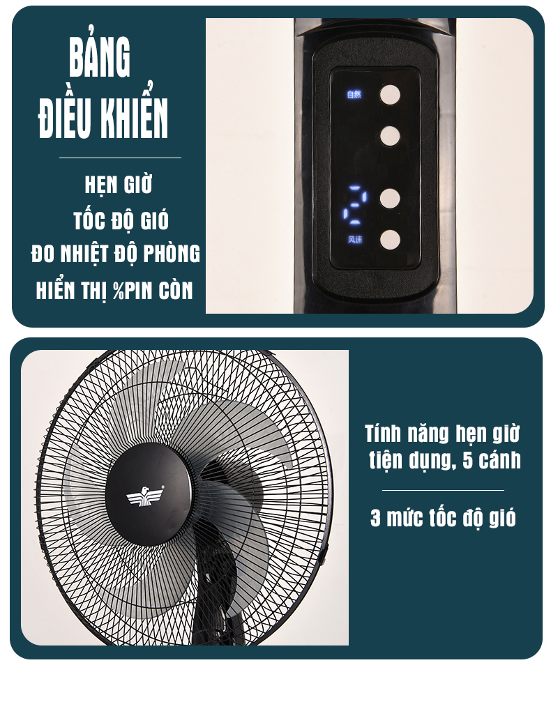 Quạt Đứng Kottmann F- LSA20(W)VN (50W) - Hàng Chính Hãng/VNA