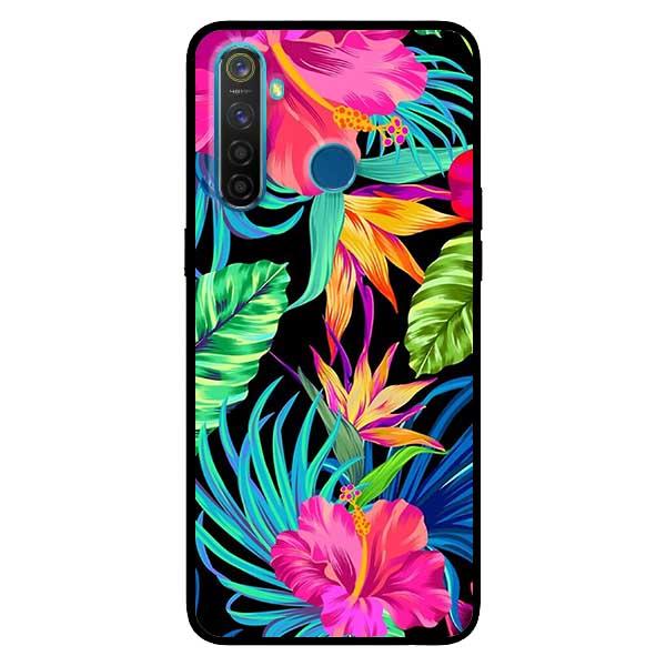 Ốp lưng dành cho Realme 5 Pro - Realme Q - Realme C3 - Hoa Đa Sắc