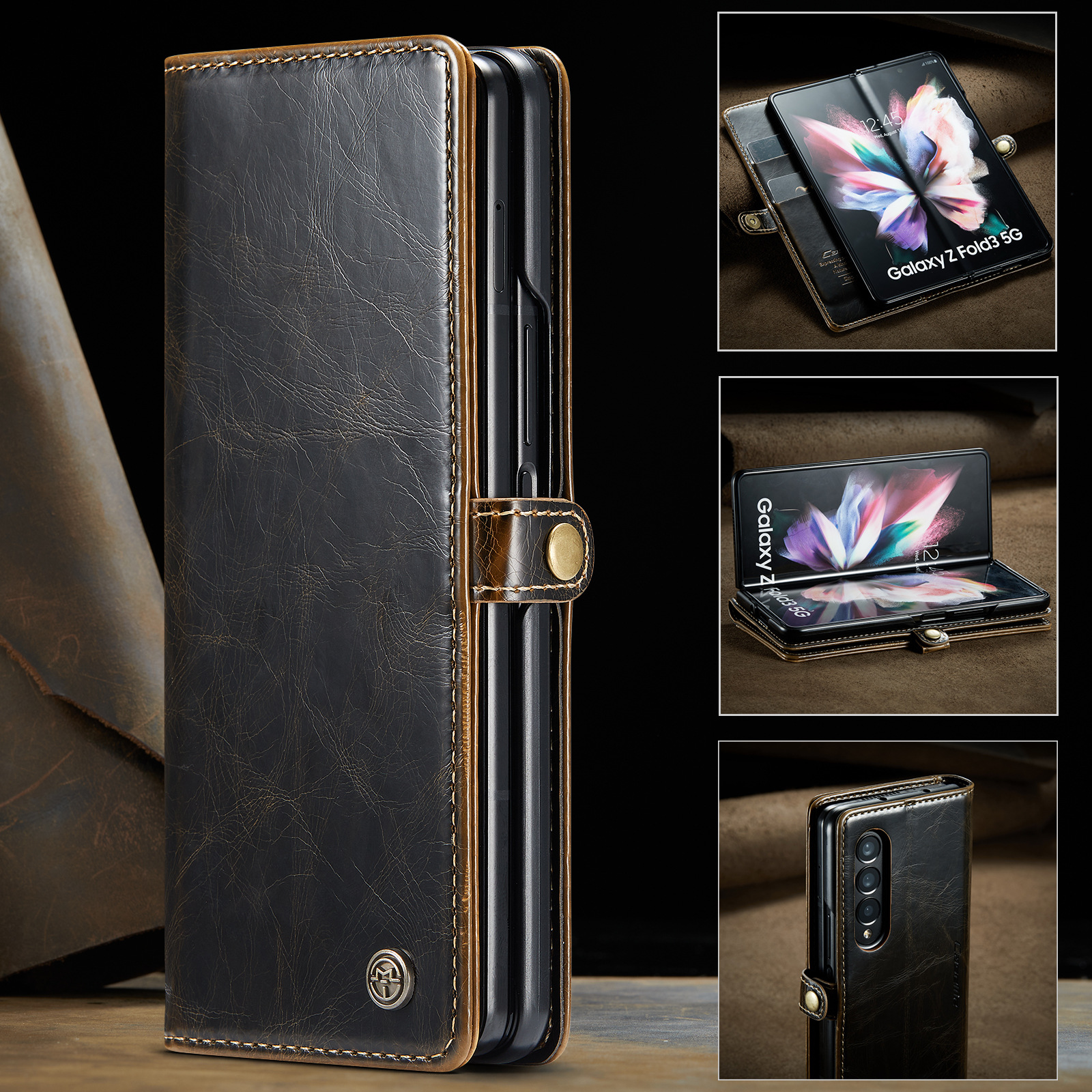 Bao Da dành cho Samsung Galaxy Z Fold 4 bảo vệ toàn diện