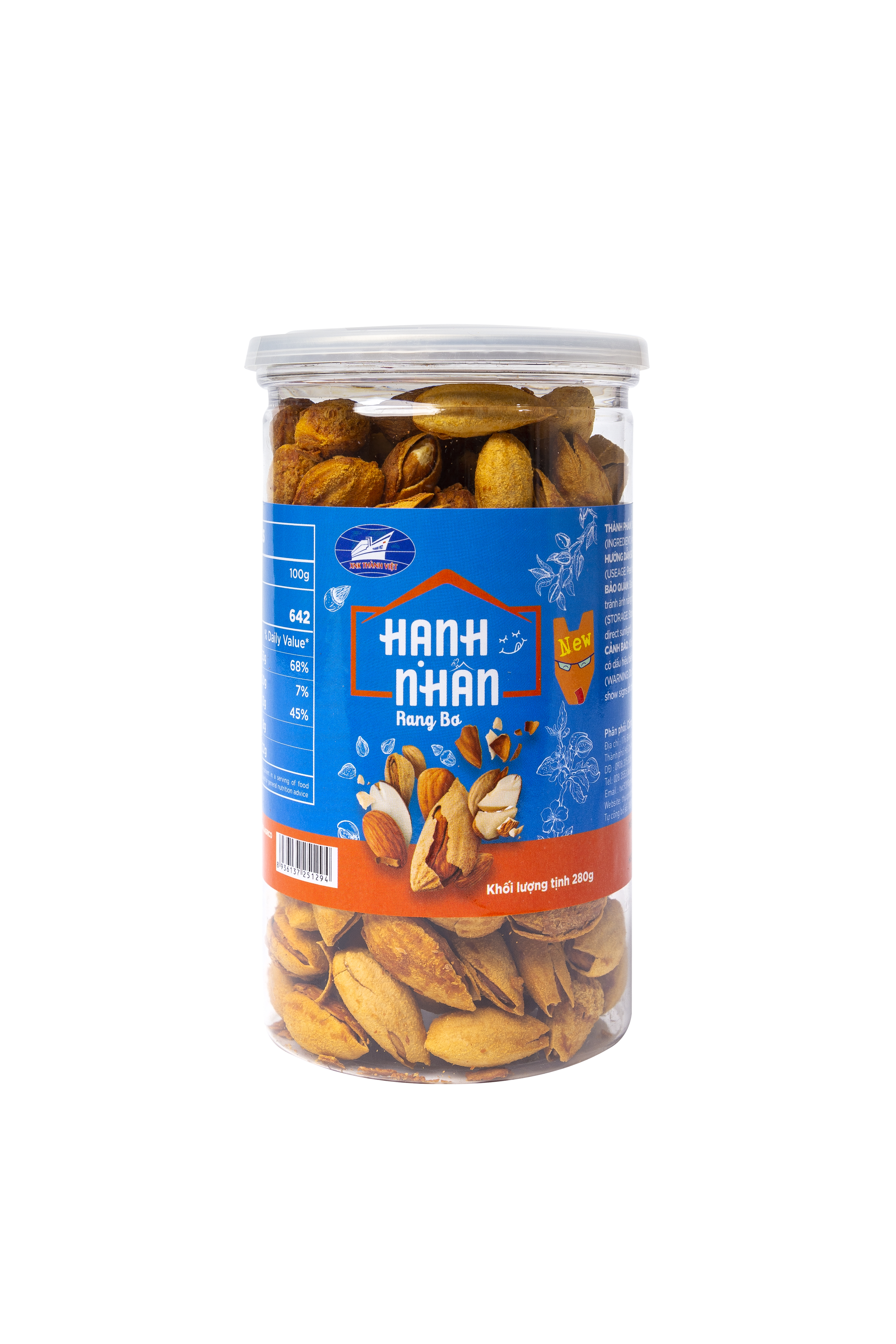 HẠNH NHÂN RANG BƠ 280 G
