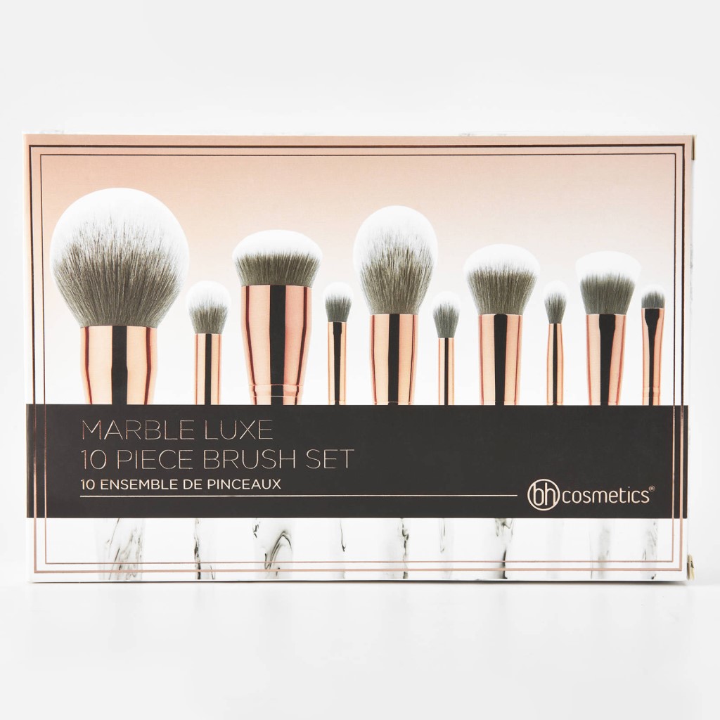 Bộ Cọ Trang Điểm BH Cosmetics Marble Luxe 10 Cây