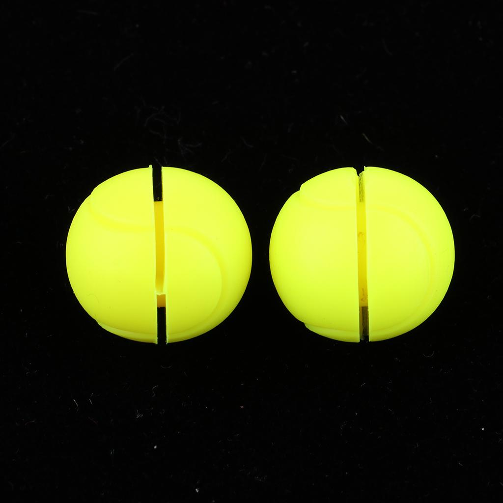 1 Pair Silicone Tennis Racket Vibration Dampers Racquet Shock Absorbers for Tennis Rackets Strings