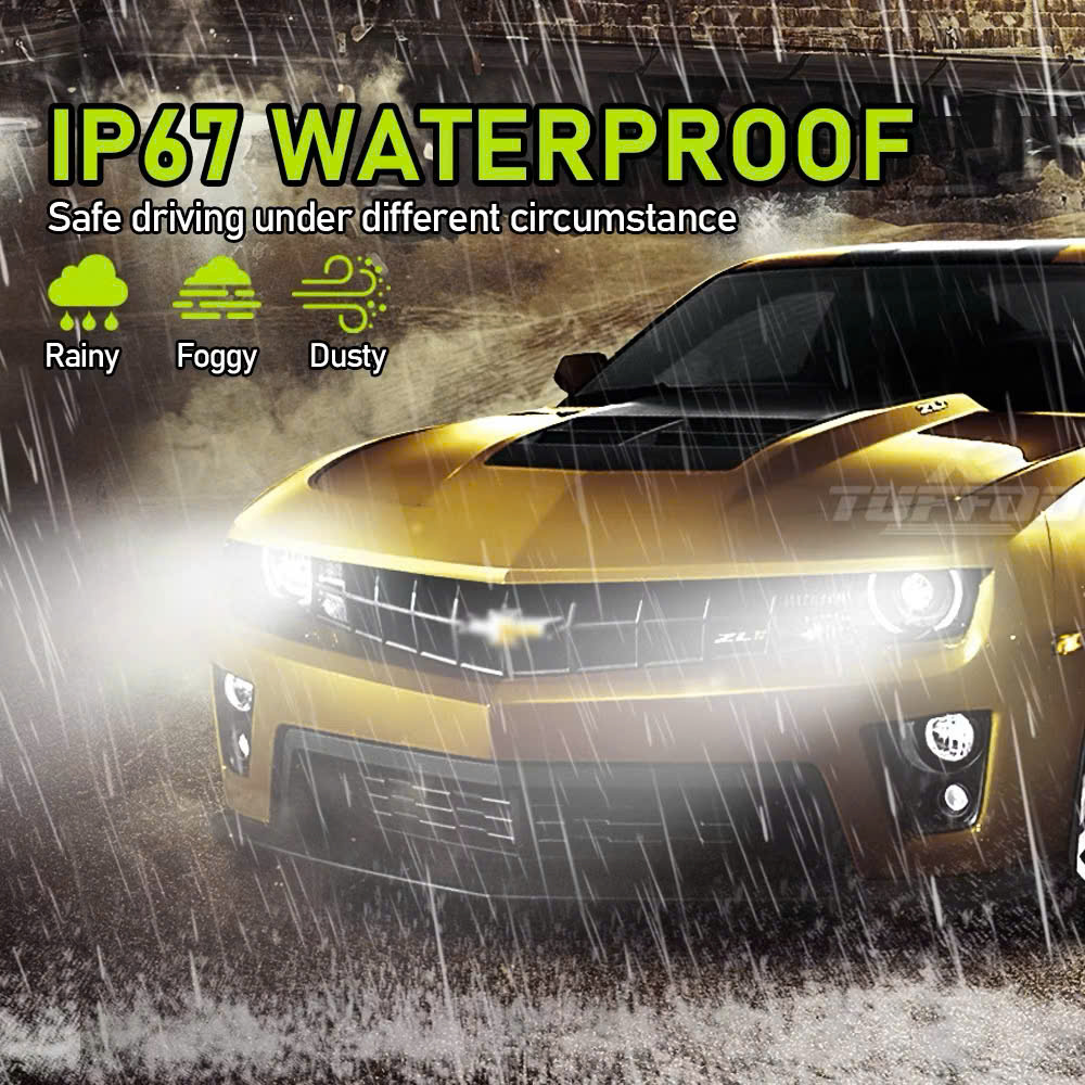 Bộ 2 Bóng Đèn Pha LED M6X H11 H8 H16JP – Đèn Gầm LED Siêu Sáng Cho Xe Hơi Loại Xịn