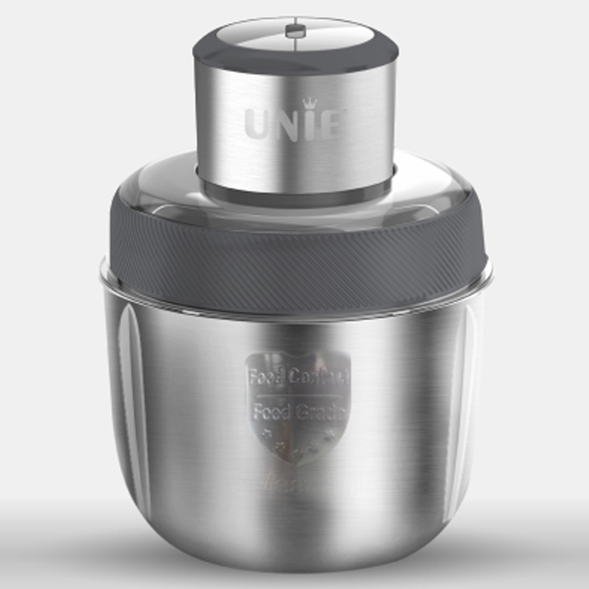Máy Xay Thịt Cao Cấp Unie UE-226 , 2 Cối Inox, Có Lưỡi Bóc Hành Tỏi, Hàng Chính Hãng