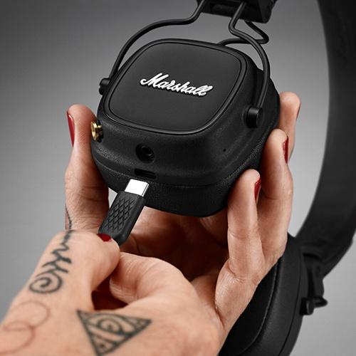 Tai Nghe Headphone Marshall Major IV | Nghe Nhạc 80 Giờ - Thiết Kế Thời Thượng - hàng chính hãng