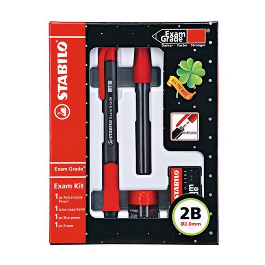 Bộ bút chì bấm STABILO Exam Grade 2.0mm (MP9883C)