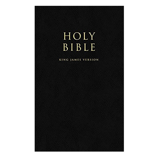 HOLY BIBLE: King James Version (KJV) Popular Gift & Award Black Leatherette Edition: Authorized King James Version (Bible Akjv)