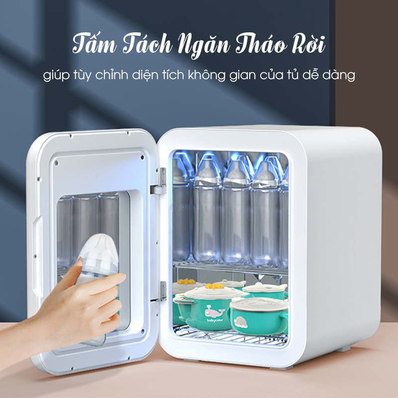 Máy tiệt trùng sấy kho uv chén cốc và đồ cho bé -Hàng chính hãng