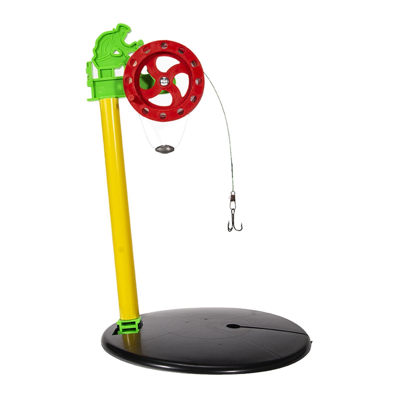 Portable Ice Fishing Rod Tip Marker Pole Equipment With hook pendant