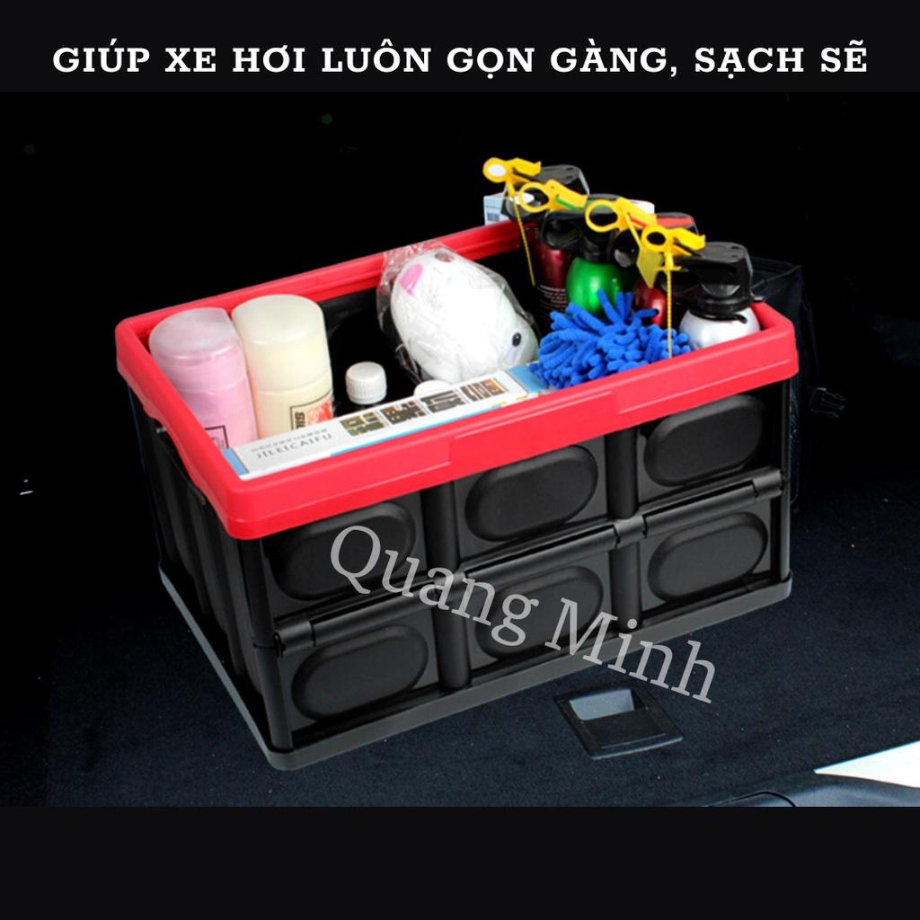 Hộp Đựng Đồ Để Cốp Xe Ô Tô Có Thể Gấp Gọn Có Thể Chứa Dung tích 56 lít và 30 lít