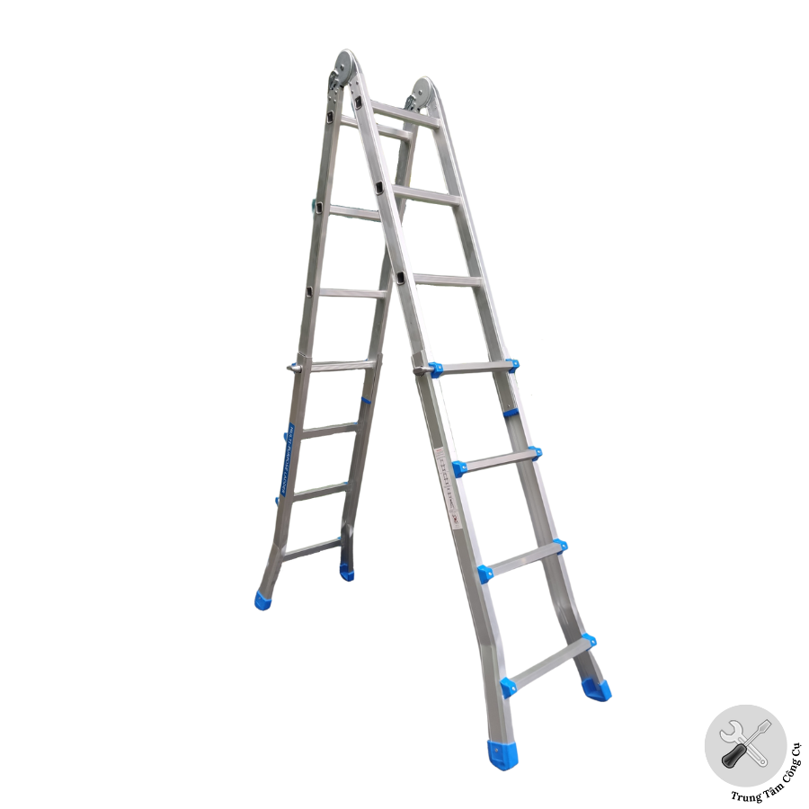 Thang nhôm gấp trượt chữ A STARKEN ST404G tải trọng 150kg và 300kg - Hàng chính hãng bảo hành 18 tháng