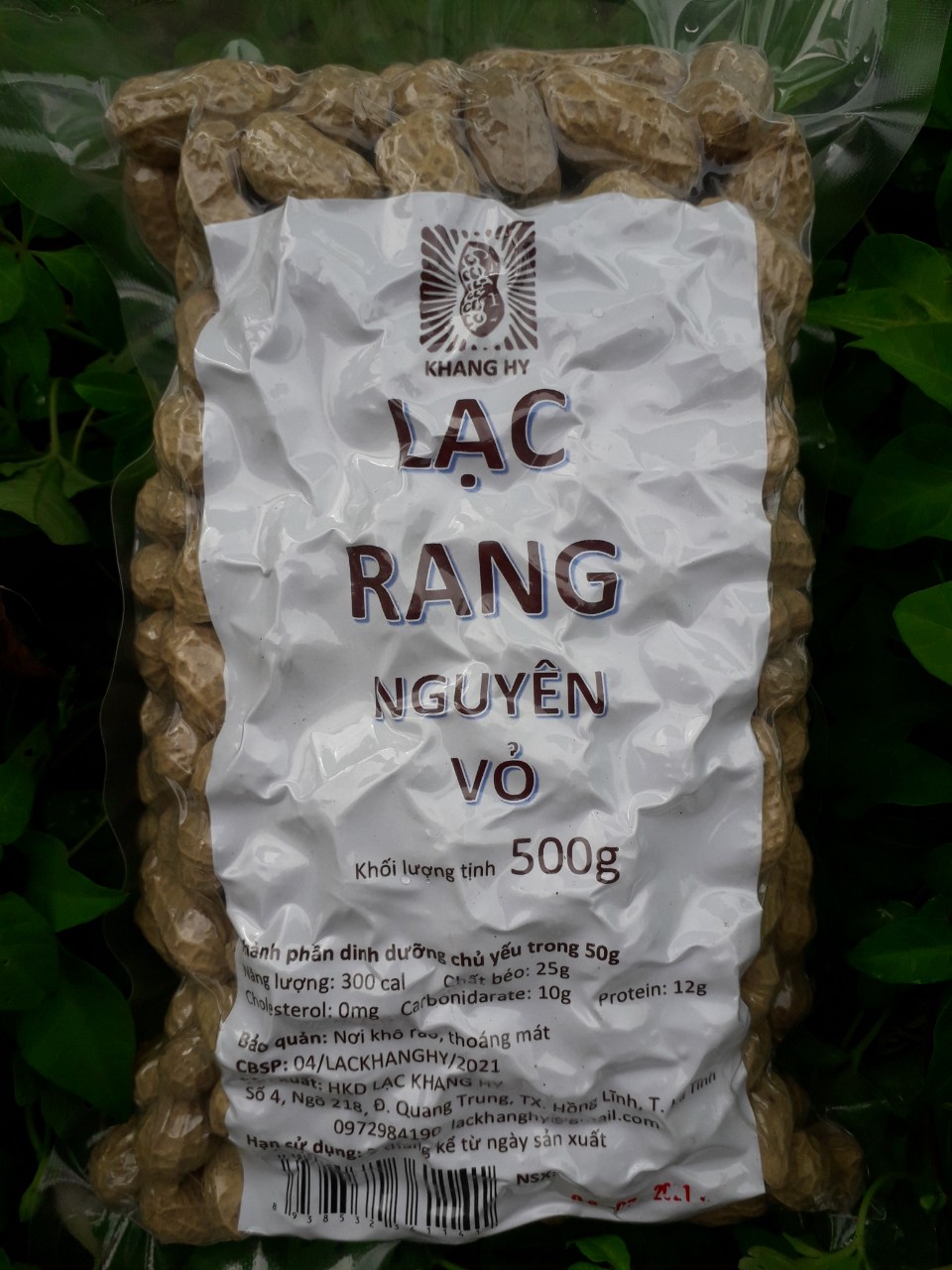 LẠC RANG NGUYÊN VỎ KHANG HY 500G