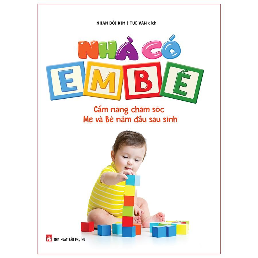 Sách - Combo: Bách khoa thai nghén sinh nở và chăm sóc em bé + Nhà có em bé