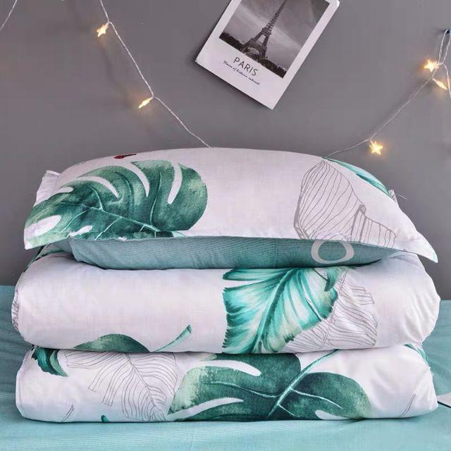 Sét Chăn Ga Gối Đệm Poly Cotton, Drap Ga Trải Giường