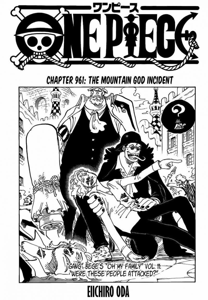 đảo hải tặc - one piece chapter 961 1