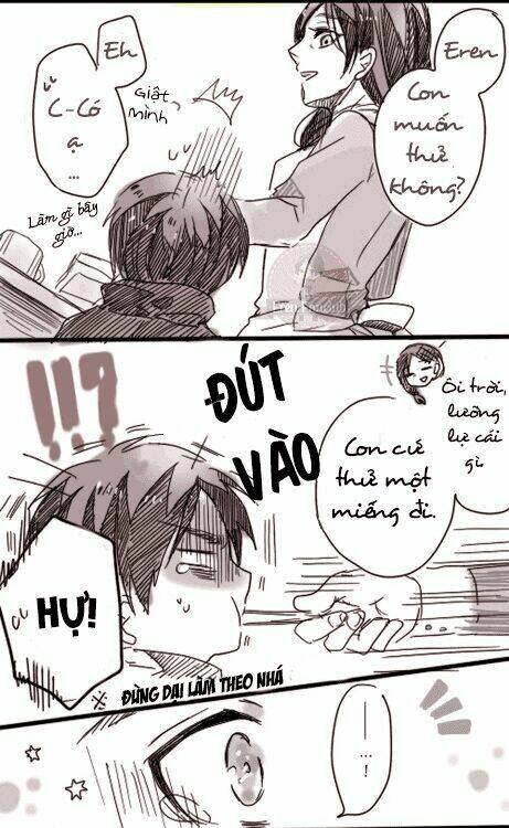 tấn công người khổng lồ - tuyển tập doujinshi chapter 9 21