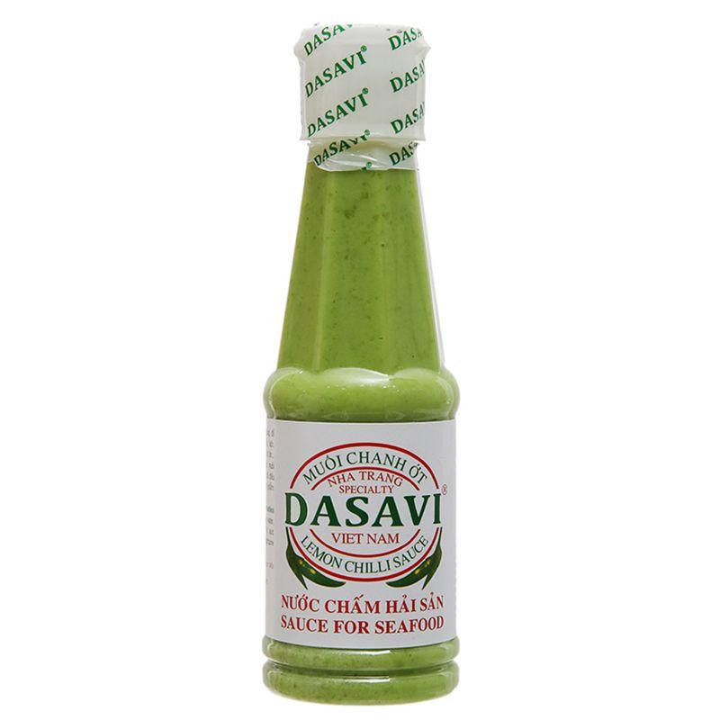 Muối Chanh Ớt Dasavi Xanh Chai 260G – 8936046120049