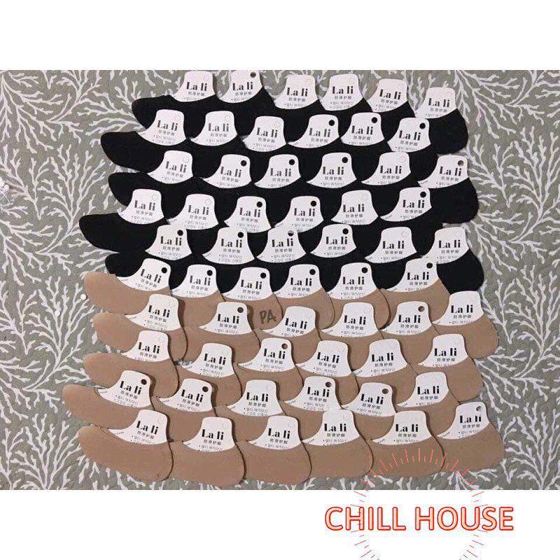 Sét 10 đôi tất hài/tất lười lali đen,da - CHILLHOUSE