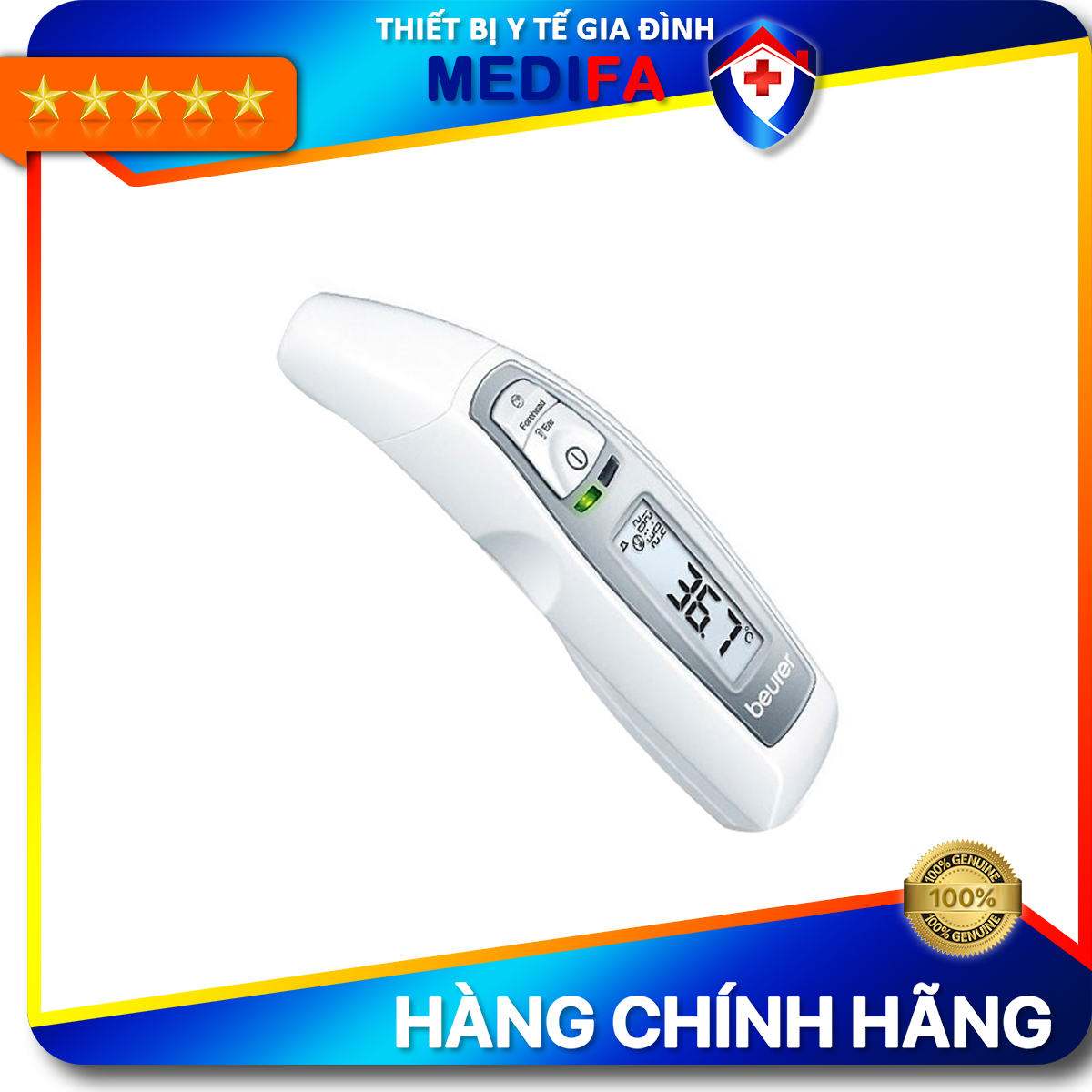 Nhiệt Kế Điện Tử Đo Tai, Trán Beurer Ft65