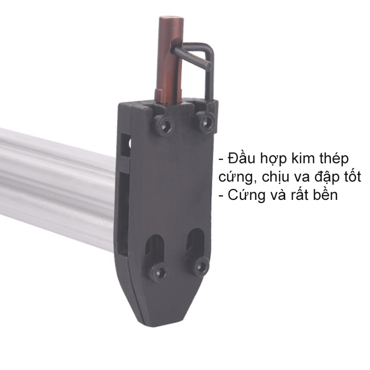 Dụng cụ hỗ trợ đóng đinh bê tông liên hoàn kèm hộp 400 đinh ST18P (có đầu hãm chống rơi búa-Loại tốt)