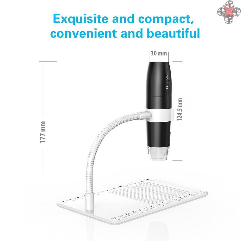 Kính Hiển Vi Không Dây Đa Năng 2.0mp Với 8 Đèn Led