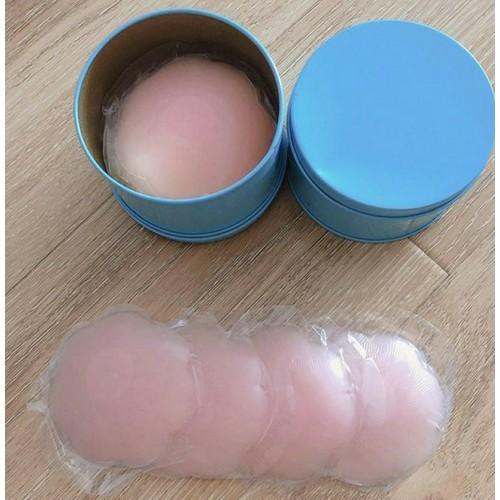 Hộp 5 Đôi Dán Ti Silicon Sang Chảnh Dùng Nhiều Lần