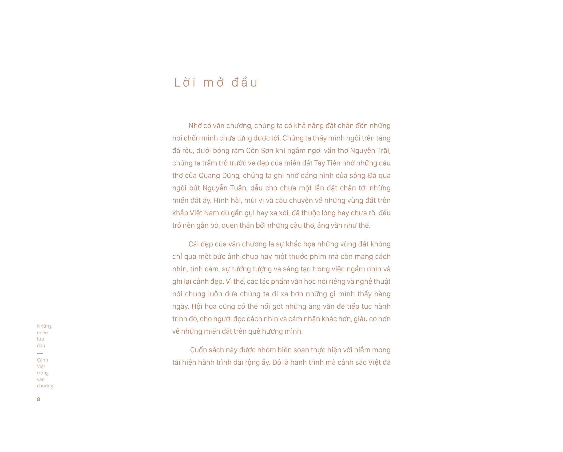 Những Miền Lưu Dấu - Cảnh Việt Trong Văn Chương