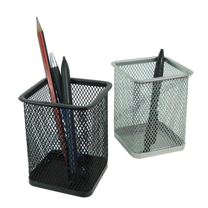 Giỏ Đựng Bút Lưới Sắt Văn Phòng Để Bàn