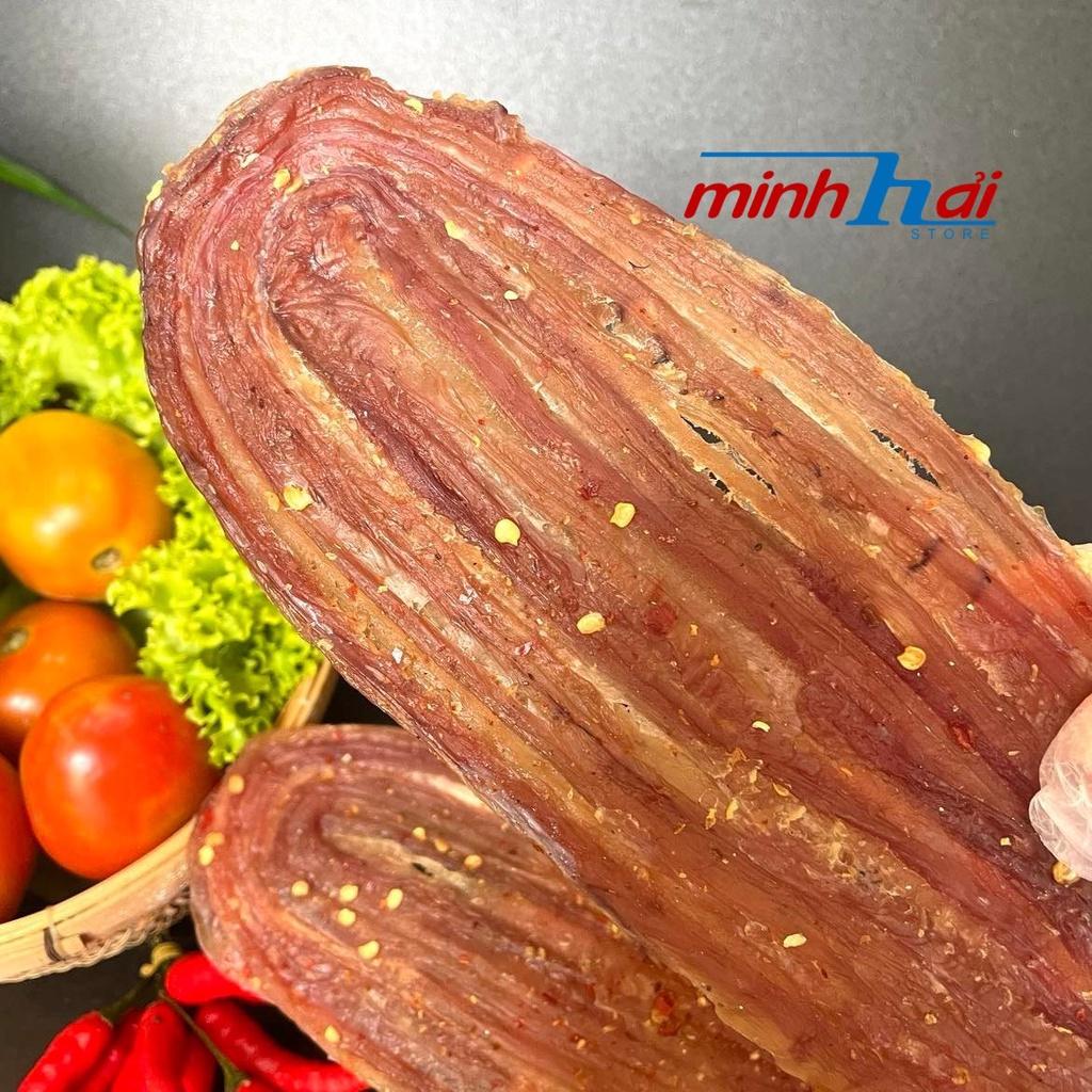 KHÔ RẮN - Mùi thơm nhẹ, vị ngọt dịu, thịt dẻo kèm theo chút dai tạo nên vị rất, Hút chân không