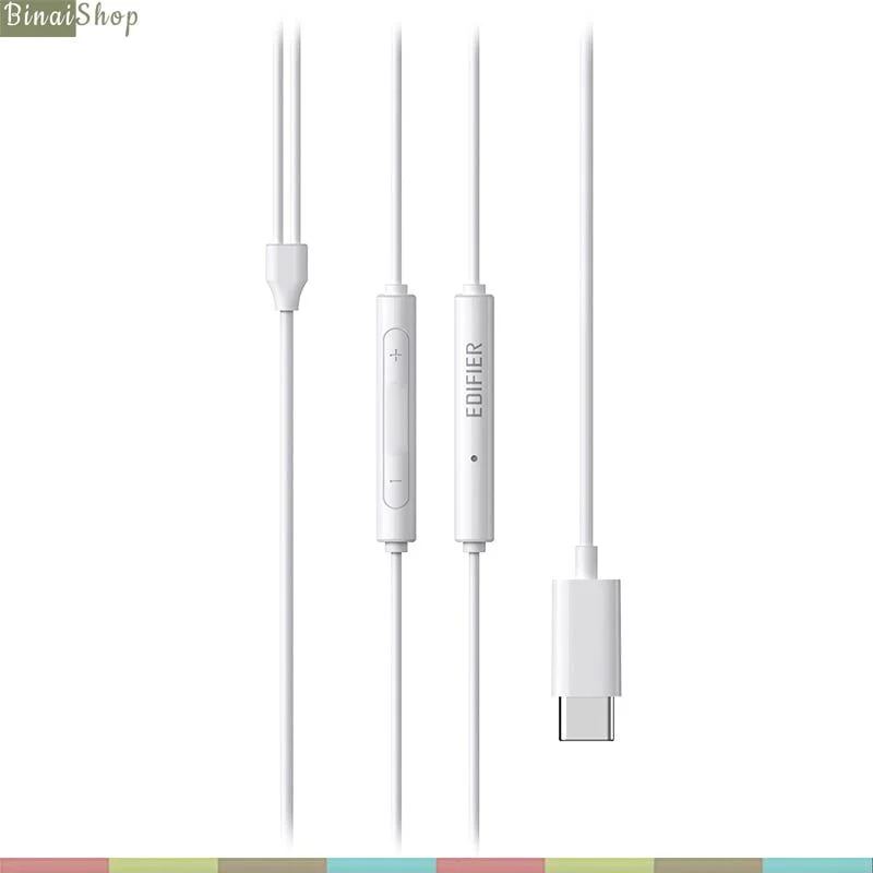 Edifier P180 USB-C - Tai Nghe Có Dây, Nghe Nhạc, Đàm Thoại, Âm Thanh Hi-Res, Jack Type-C - Hàng chính hãng