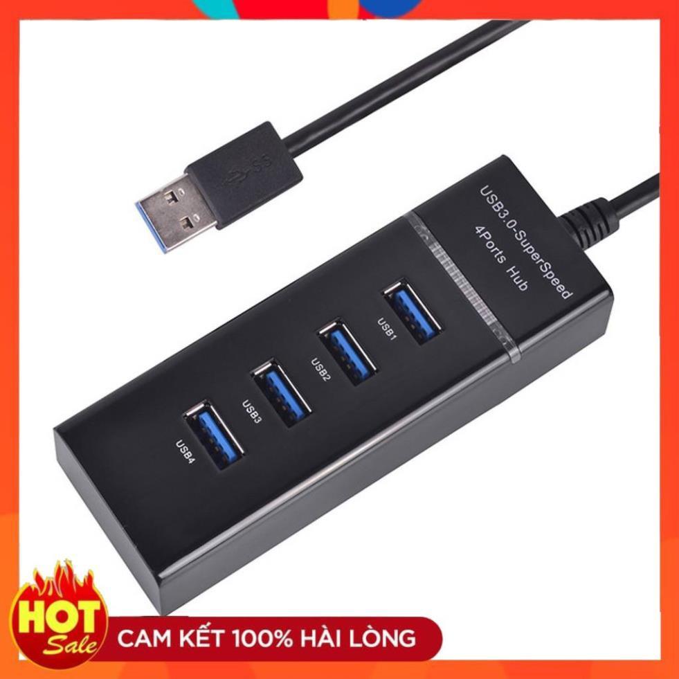 Hub Chia 4 Cổng USB 3.0 - 303A - Dây dài 30cm ( Màu đen, trắng )