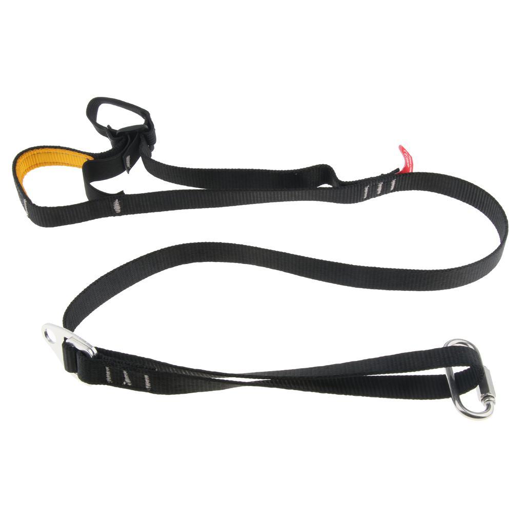 Adjustable Strong Polyester Rock Climbing Ascender Foot Loop for Adults Outdoor Sports Aerial Work Explore