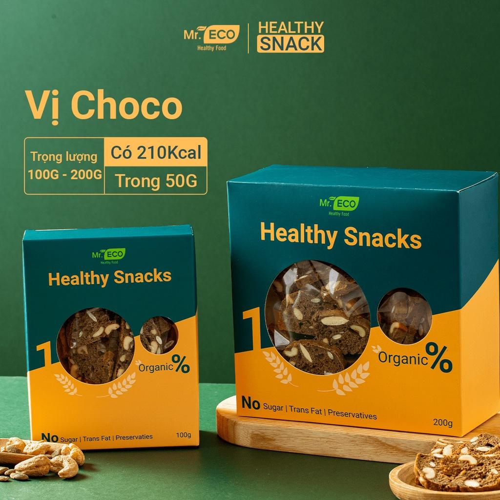 Bánh Biscotti 4 Vị Mr Eco Healthy Food Hỗ Trợ Giảm Cân-Ăn Kiêng Giàu Dinh Dưỡng