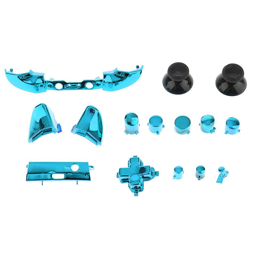 2x Full Set Replacement Thumb Button Fit for Microsoft Xbox One Slim Control
