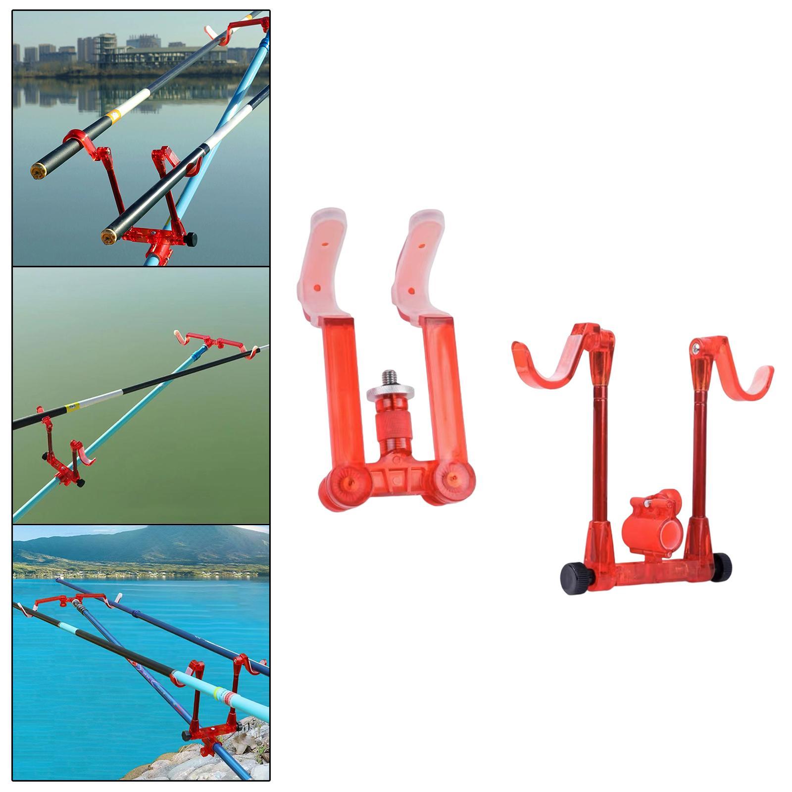 Fishing Rods Holder Rest, Fishing Pole Support Rack, Portable Adjustable Tool, Fishing Rod Rack Stand Fishing Rod