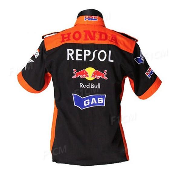 Áo sơ mi đua xe Honda Repsol