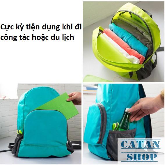 Balo xếp gọn siêu nhẹ 0,16 kg, balo công tác, du lịch DL13-BaloXG